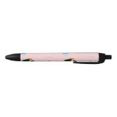 Schoolwerkrooster in roze zwarte inkt pen (Bodem)