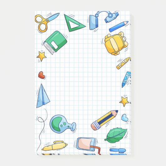 Schoolwezen Post-it® Notes (Voorkant)