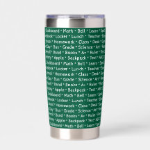 Schoolwoorden Thermal Tumbler