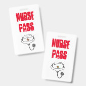 Schoolzeugenpas Badge (Voor- en achterkant)