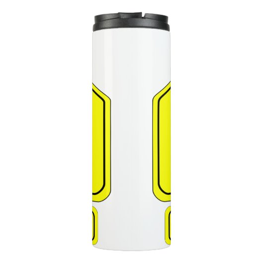 schoolzone thermosbeker (Achterkant)