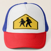 schoolzone trucker pet (Voorkant)