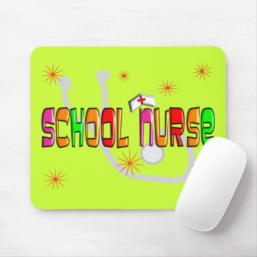 Schoolzuster-cadeautjes en T-shirts Muismat (Met muis)