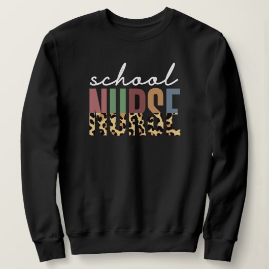 Schoolzuster cheetah Verwaardgeschenken Trui (Design voorkant)