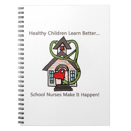 Schoolzuster-spiraallaptop. Notitieboek (Voorkant)