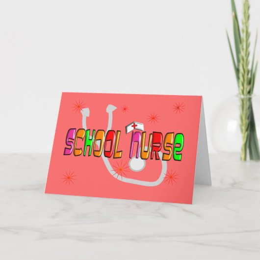 Schoolzusters en T-shirts Kaart (Voorkant)