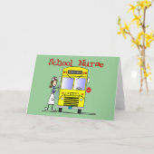 Schoolzusters Ontwerp Kaart (Gele Bloem)