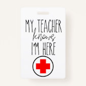 Schoolzustgang Badge (Voorkant)