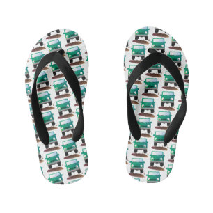 Schoon 4X4-terreinwagen cartoon auto Kinder Teenslippers