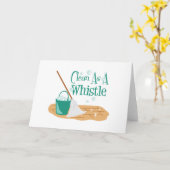 Schoon als historie kaart (Gele Bloem)