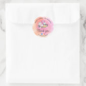 Schoon Bakkerij Bedankt Sticker (Tas)