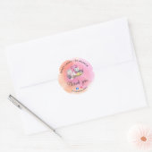 Schoon Bakkerij Bedankt Sticker (Envelop)