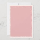 Schoon Ballerina Eenhoorn Stof Roze Meisje Verjaar Kaart (Achterkant)