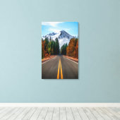 Schoon Bergweg Canvas Wandkunst voor Thuis D Afdruk (Insitu (Houten vloer))