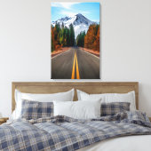 Schoon Bergweg Canvas Wandkunst voor Thuis D Afdruk (Insitu (Slaapkamer))