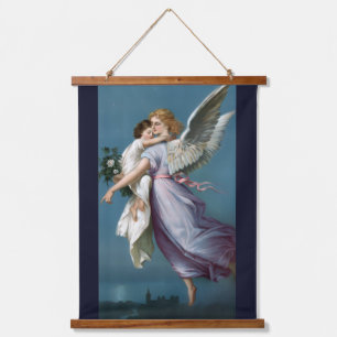 Schoon Beschermengel Schilderij Hangend Wandkleed