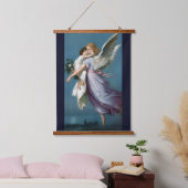 Schoon Beschermengel Schilderij Hangend Wandkleed (Slaapkamer)