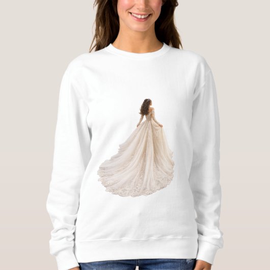 Schoon Blauw Prinses Sprookje T-Shirt (Voorkant)