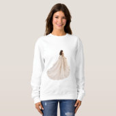 Schoon Blauw Prinses Sprookje T-Shirt (Voorkant volledig)