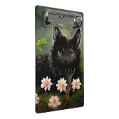 Schoon bloemendier klembord (Schuin)