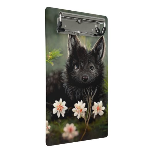 Schoon bloemendier klembord (Schuin)