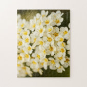 Schoon bruidsboeket-spirea legpuzzel (Verticaal)