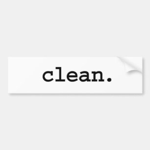 schoon. bumpersticker