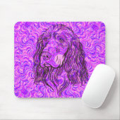 Schoon Cocker Spaniel Hondengezicht Muismat (Met muis)