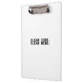 Schoon Code Schoon Verstand Minimalistische Indust Klembord (Links)