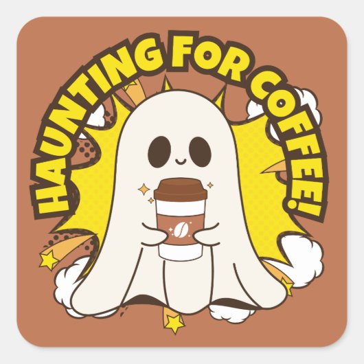 Schoon Coffee Lover Sticker | espresso jezelf (Voorkant)