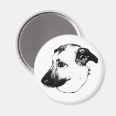 Schoon Contrast, Hond Magneet (Voorkant / Achterkant)
