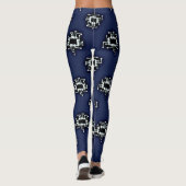 Schoon decoratief behang decor achtergrond leggings (Achterkant)