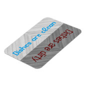 Schoon | Dirty Dishes Dishwasher Magneet (Linkerzijde)