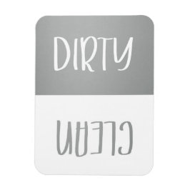 Schoon | Dirty Dishwasher Magnet Sign Magneet