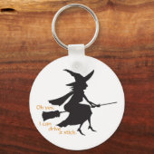 Schoon een toets sleutelhanger (Voorkant)