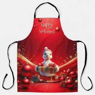 Schoon Eend Kerstdag Schort