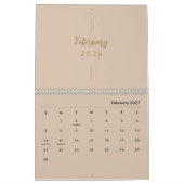 Schoon Eenvoudige Lay-out Kalender (Feb 2027)