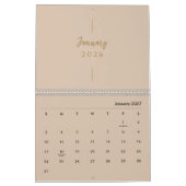 Schoon Eenvoudige Lay-out Kalender (Jan 2027)