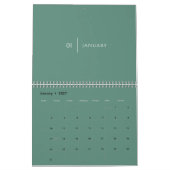 Schoon Eenvoudige Lay-out Kalender (Jan 2027)