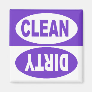 SCHOON- EN DIERDISHWASHER MAGNET