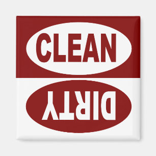 SCHOON- EN DIERDISHWASHER MAGNET