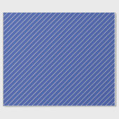 Schoon en Eenvoudige Diagonale Lijnpatronen in Bla Cadeaupapier (Vlak)