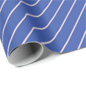 Schoon en Eenvoudige Diagonale Lijnpatronen in Bla Cadeaupapier (Rol Hoek)