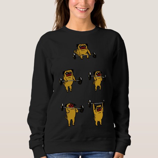 Schoon en Jerks Pug Classic T-Shirt 101 (Voorkant)