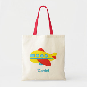 Schoon en Kleurrijk Passagiersvliegtuig Tote Bag
