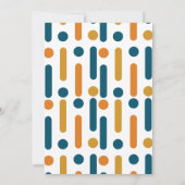 Schoon en minimalistisch Baby shower invitatie Kaart (Achterkant)