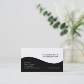 Schoon en modern Visitekaartje (Staand voorkant)