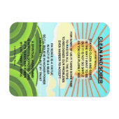 SCHOON EN NUCHTER MAGNEET (Horizontaal)