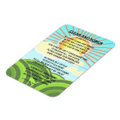 SCHOON EN NUCHTER MAGNEET (Linkerzijde)