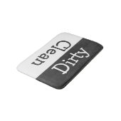 Schoon en vies badmat (Gekanteld)